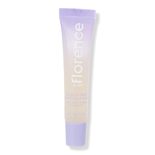 florence by mills Work It Pout Plumping Lip Gloss, Sunny Hunny, 0.27 oz/8 ml