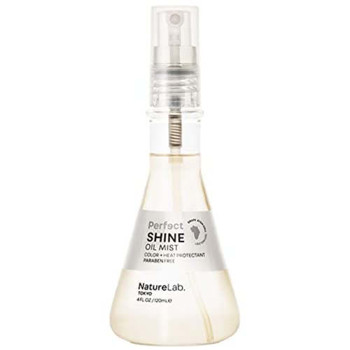NatureLab.TOKYO Perfect Shine Oil Mist: Hair Oil Mist to Moisturize, Protect, and Reveal Immense Shine I 4 FL OZ / 120ml