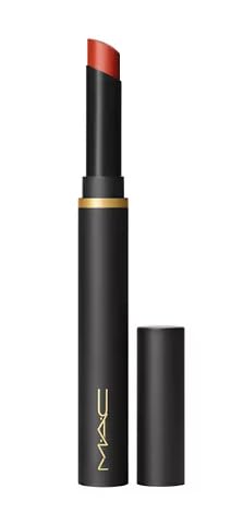 MAC Cosmetics Powder Kiss Velvet Blur Slim Stick Lipstick - 885 Pumpkin Spiced - .07 oz / 2g