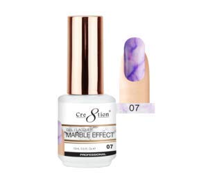 Cre8tion Gel/Lacquer Marble Effect (CRE8TION-ME07) Beauty & Personal Care Cre8tion