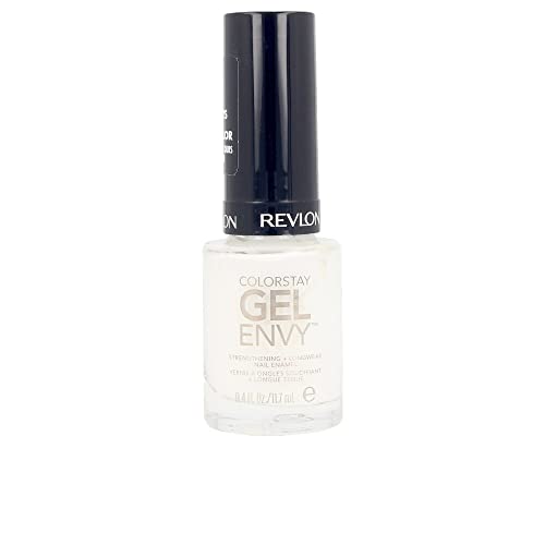 Revlon Nail Polish, ColorStay Gel Envy Nail Polish, Chip Resistant & Longwear Formula, Built-in Base Coat & High Shine Finish, 510 Sure Thing, 0.4 Fl