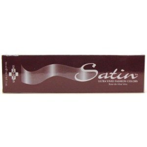 Satin Ultra Vivid Fashion Colors, 8G Light Golden Brown Hair Dye, 3 oz., Gold Series Permanent Hair Dye, Made with Soy Protein and Aloe Vera, Vegan Beauty & Personal Care Developlus