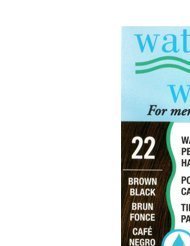 Water Works Brown Black #22 .21 oz.