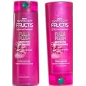 Garnier Fructis Full & Plush - Paraben-Free Fortifying Shampoo & Conditioner Set - Net Wt. 12.5 FL OZ (Shampoo) & (Conditioner) - One Set