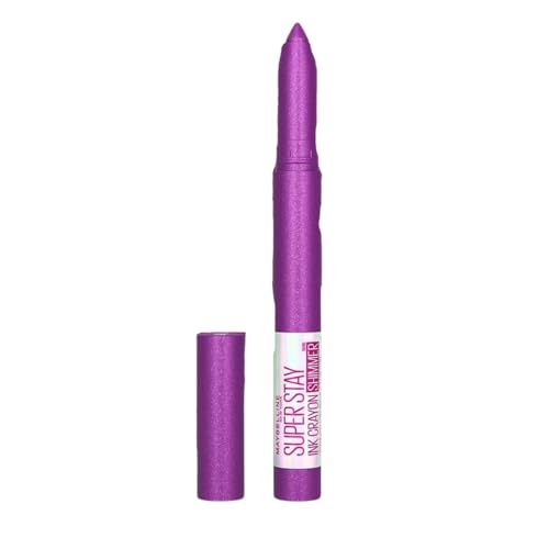 MAYBELLINE New York Super Stay Ink Crayon Matte Longwear Lipstick Makeup, Long Lasting Matte Lipstick with Built-In Sharpener, Limited Edition Birthday Collection, Throw a Party, 0.04 oz