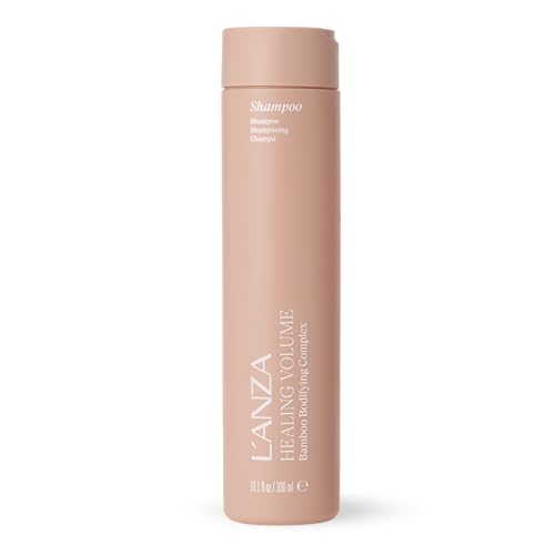 L'ANZA Healing Volume Thickening Shampoo, Boosts Shine, Volume, and Thickness for Fine and Flat Hair, Rich with Bamboo Bodifying Complex and Keratin