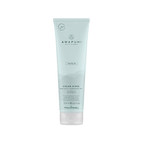 Awapuhi Wild Ginger by Paul Mitchell Cream Rinse, Detangles + Repairs, For Dry, Damaged + Color-Treated Hair, 8.5 fl. oz.