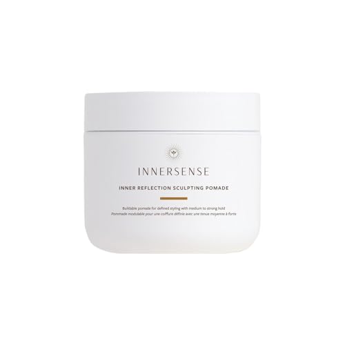 INNERSENSE Organic Beauty - Inner Reflection Sculpting Pomade | Medium to Strong Hold, Polished, Residue-Free Finish | Non-Toxic, Cruelty-Free, Clean