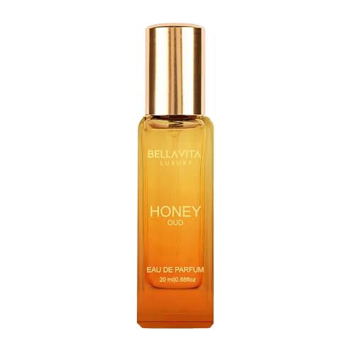 Bellavita Luxury Honey oud Eau de Parfum | 20 ml (0.7 fl.oz.) | Travel Size Perfume for Men and Women | Sweet Honey, Bergamot, Oud, and Amber Notes | Beauty and Personal Care Bella Vita Luxury Default Title