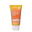 ATTITUDE Mineral Sunscreen with Zinc Oxide, SPF 30, EWG Verified, Broad Spectrum UVA/UVB Protection, Dermatologically Tested, Vegan, Tropical, 5.2