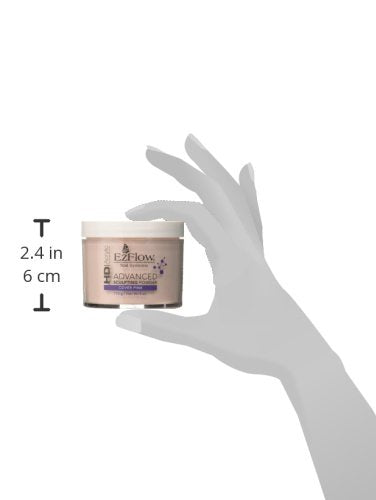 EZ Flow High Definition Cover Pink Powder False Nails, 4 Ounce