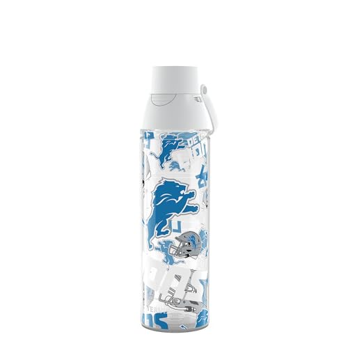 Tervis Venture Lite NFL Detroit Lions - All Over Made in USA Double Walled Insulated Tumbler Travel Cup Keeps Drinks Cold & Hot, 24oz Water Bottle