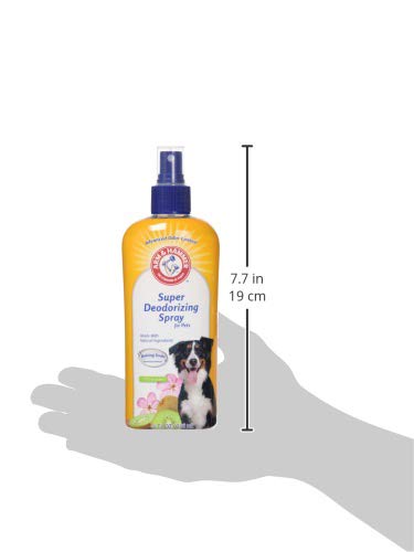 Arm & Hammer Pet Deodorizing Spray for Dogs & Puppies – Odor Eliminator with Fresh Kiwi Blossom Scent, 8 oz