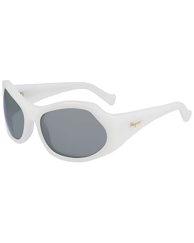 Ferragamo Unisex Sf1078s 59Mm Sunglasses, White