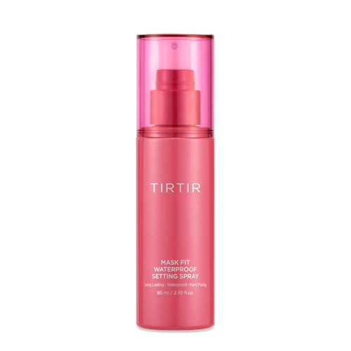 TIRTIR Waterproof Setting Spray - 24 Hour Long Lasting Fix, Sweatproof Water Resistant Makeup Finisher - Ethanol Free, Semi Matte Finish for Oily Skin Beauty and Personal Care TIRTIR Default Title
