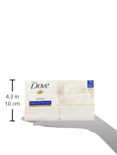 DOVE Beauty Bar White, 2 Count, Pack of 8