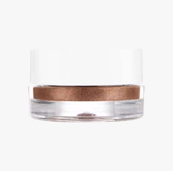 FLOWER BEAUTY By Drew Barrymore Chrome Crush Eyeshadow - Gel Powder + Buildable Formula - Shimmer + Glitter - Eyeshadow Topper (Topaz)