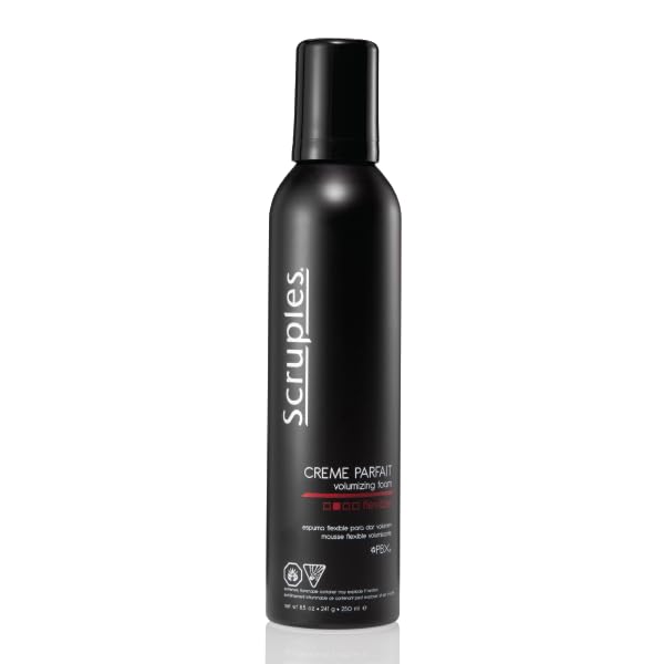 Scruples Shape & Shine Duo, 10.6oz High Definition Hairspray & 8.5oz Creme Parfait Volumizing Foam, Easily Style and Lock your Hair in place