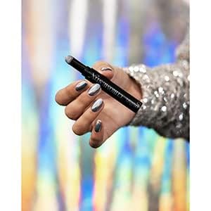 Gelish Chrome Stix Metallic Nail Art Powder: Silver Holographic, 0.5g Beauty & Personal Care Gelish
