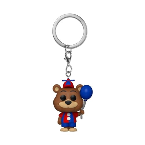 Funko POP! Keychain: Five Nights at Freddy's - Balloon Freddy Fazbear Novelty Keyring - Collectable Mini Figure - Stocking Filler