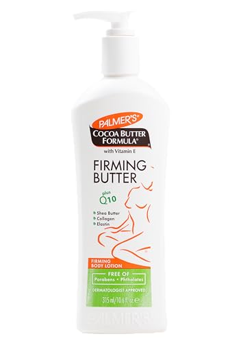 Palmer's Cocoa Butter Formula with Vitamin E + Q10 Firming Butter Body Lotion, Postpartum Essentials Skin Care, Shea Butter, Collagen and Elastin Beauty and Personal Care Palmer's Default Title