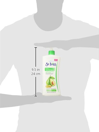 St. Ives Daily Hydrating Body Lotion Vitamin E 21 oz (Pack of 2)