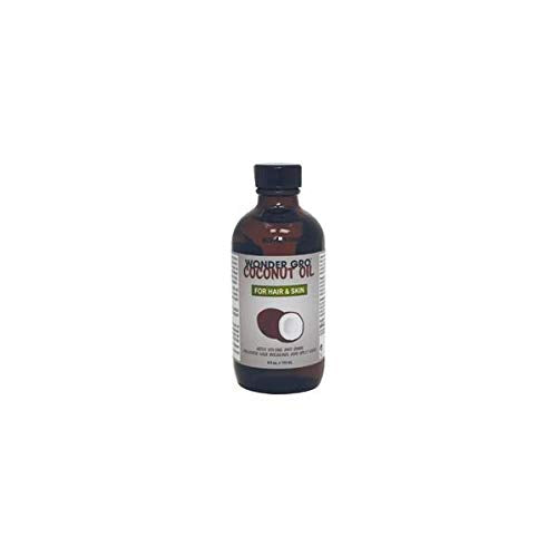 Wonder Gro Hair & Skin Coconut Oil, 4 Fl Oz Add Volume & Softness To Scalp Moisturize Skin
