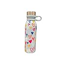 Brighton Color of Love Hearts Water Bottle 20 oz. Insulated Style D30277