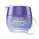 Olay Night Cream for Face, Anti-Aging Face Moisturizer for Women - Fragrance-Free Skin Care, Gift for Women, Anti-Wrinkle, Exfoliate - Triple Collagen