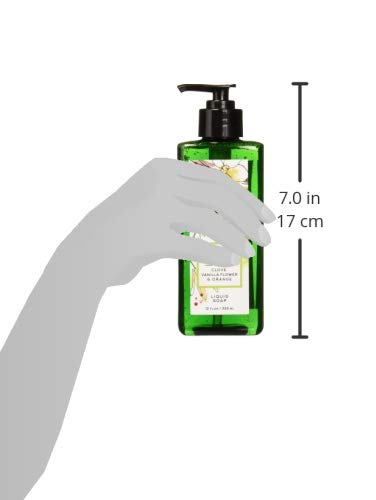 Via Mercato Liquid Soap, Shea Butter Enriched (12 oz), No. 8 - Clove, Vanilla Flower & Orange