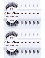 12pks Eyelashes - 43 by Christina