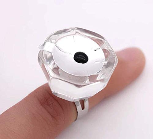 Disposable Eyelash Extension Adhesive Aluminum Foil Glue Pallet Sticker Pads 2.1 cm (300 Pieces,10 Sheets)