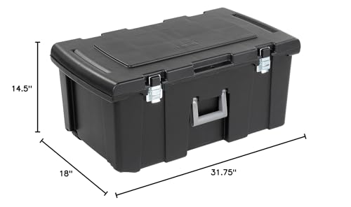 Sterilite 13.875 x 17.625 x 31.25 Stackable Storage Unit, 2 Pack