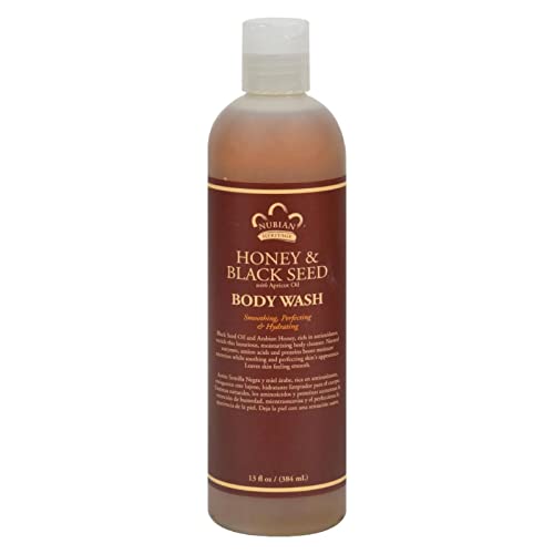 Nubian Heritage Body Wash Honey Blk Seed, 13 fl oz