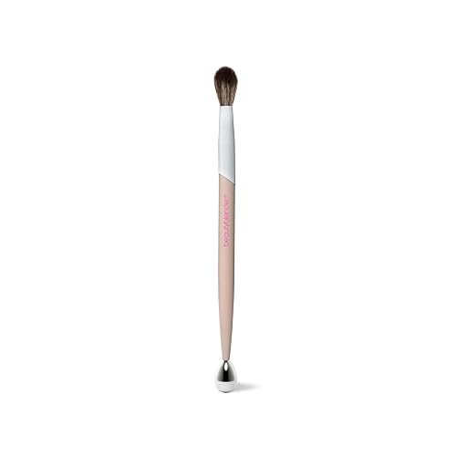 beautyblender HIGH ROLLER Crease Brush & Cooling Roller Makeup Brush for Eyeshadow Vegan, Cruelty Free and Made in the USA