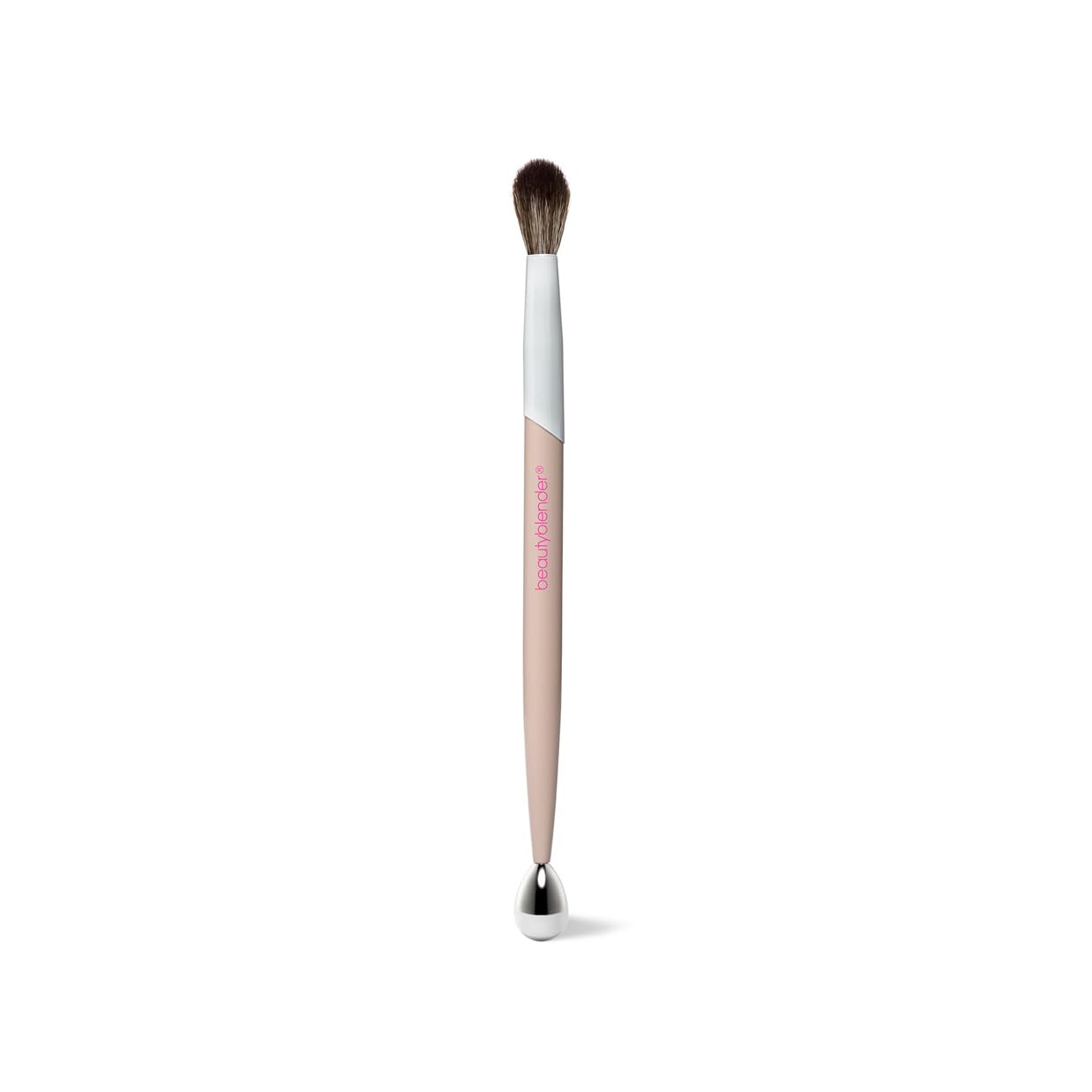 beautyblender HIGH ROLLER Crease Brush & Cooling Roller Makeup Brush for Eyeshadow Vegan, Cruelty Free and Made in the USA