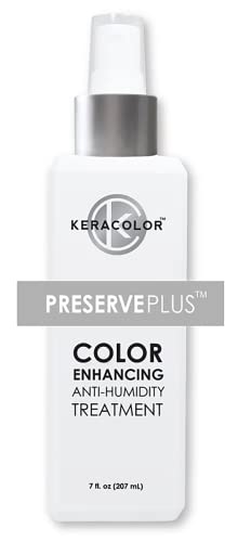Keracolor Preserve Plus Color Enhancing Anti-Humidity Treatment, Prevents Frizz, Heat Protectant, 7 fl. oz.