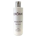 Crome Hair Serum 8 oz - Liquid Hair Polish for Taming and Styling Frizzy Hair - Alcohol Free Moisturizer with Heat and 8 Fl Oz (Pack of 1)