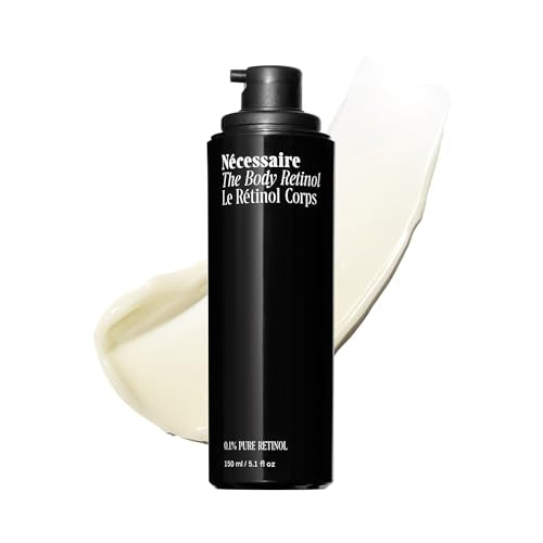 Nécessaire The Body Retinol - Firming Repair Serum + Retinol Body Lotion For Women & Men. Wrinkle + Line Prevention. 0.1% Pure + 10% AHA Crepey Skin Beauty and Personal Care Nécessaire Default Title
