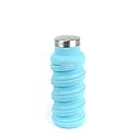que Bottle - Fashionable & Collapsible 12oz Water Bottle (Iceberg Blue)