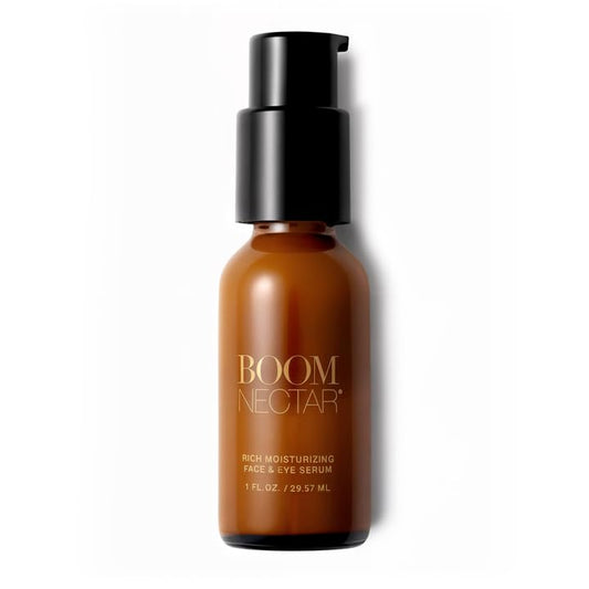 Boom Nectar ® Deep Moisturizing Eye & Face Serum for Sensitive Skin, Facial Serums for Aging Skin to Hydrate and Renew Complexion, Vitamin C Serum