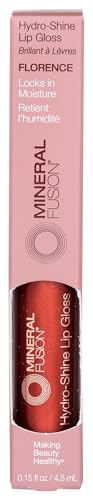 Mineral Fusion Hydro-Shine Lip Gloss, Florence, 0.15 Ounces