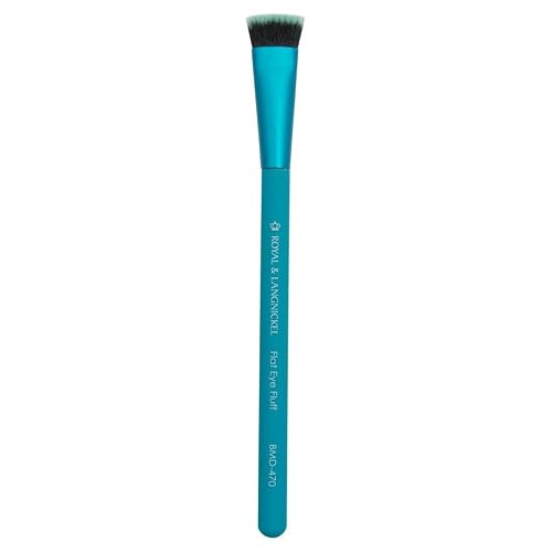 MODA Brush Flat Eye Fluff Makeup Brush - Soft Blending Brush for Eyeshadow, Crease & Detail Work, Vegan & Cruelty-Free