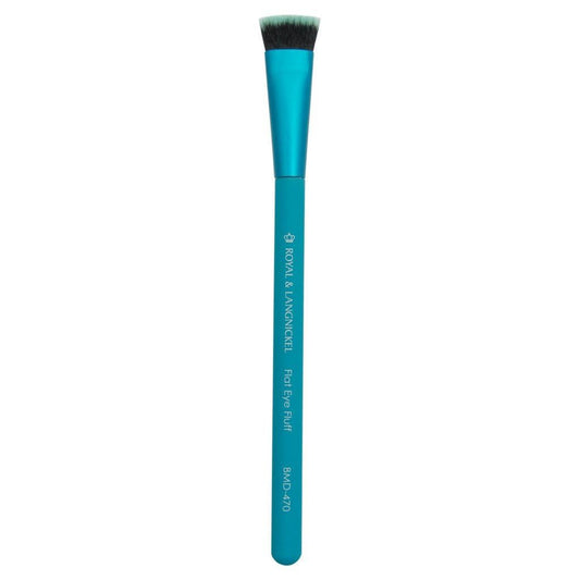 MODA Brush Flat Eye Fluff Makeup Brush - Soft Blending Brush for Eyeshadow, Crease & Detail Work, Vegan & Cruelty-Free