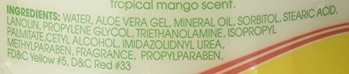 Triple Lanolin Mango Vera Soothing Lotion (1 Gallon) - Tropical Mango Scented Aloe & Lanolin Moisturizer for All Skin Types - Deeply Hydrating Hand
