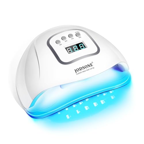 JODSONE U V LED Nail Lamp, Nail Dryer for Gel Polish, Led Light with Automatic Sensor & 4 Timers Beauty & Personal Care JODSONE