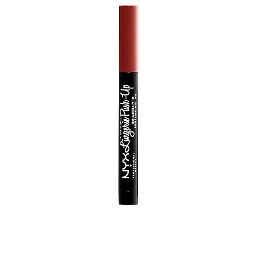 NYX PROFESSIONAL MAKEUP Lip Lingerie Push-Up Long Lasting Plumping Lipstick - Seduction (Reddish Brown Nude)