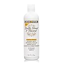 Creme of Nature Double Duty Detangle and Slip Rinse-Out and Leave-In Conditioner with Butter Blend, Flaxseed and Argan Oil, Moisture-Rich, Multi-Use