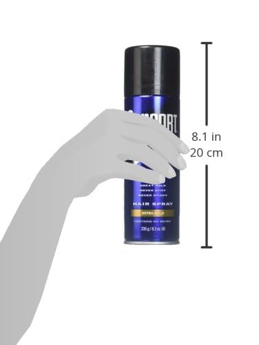 Consort For Men Hair Spray Aerosol, Extra Hold, 8.30 oz, 2-Pack