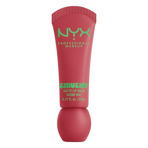 NYX PROFESSIONAL MAKEUP Smushy Matte Lip Balm, Tinted Lip Moisturizer with Soft, Matte Finish - Snuggle SZN (Blush Nude) Beauty and Personal Care NYX PROFESSIONAL MAKEUP Default Title